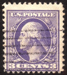 1918, US 3c, Washington, Used, Sc 529