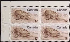 Canada 813 Plate Block UL VF MNH