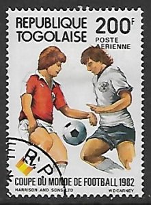 Togo # C478 - Worldcup Football Spain - unused - HR/CTO.....{KlGr}