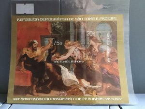 S.Tome E Principe Rubens   stamps sheet R25256