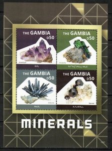 Gambia Stamp 3692  - Minerals