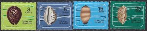 Tokelau Is 41-44 MNH 1974 Cowrie Shells (102)(ad5554)