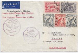 1934 Experimental Flight Australia-Papua-New Guinea and Return (56467)