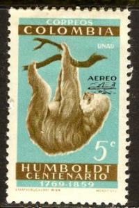 Colombia; 1961: Sc. # C411: */MH Single Stamp