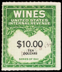 U.S. REV. WINES RE161  Used (ID # 100551)