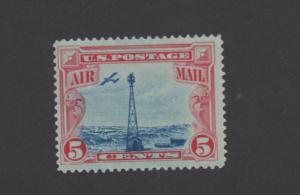 Scott # C11  OG hinged Beacon