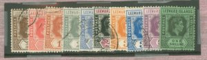 Leeward Islands #103/111/122/125var  Multiple