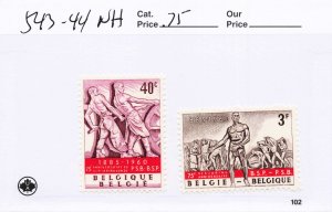 BELGIUM  543-44   MNH