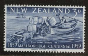 New Zealand Scott 328 Used 1958 set