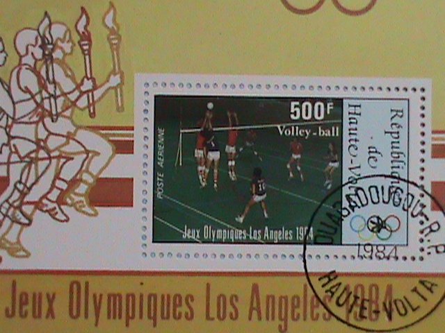 1984: REPUBLIC UPPER VOLTA: OLYMPIC LOS ANGLES 1984 S/S