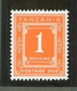 Tanzania #J6c Mint (NH) Single