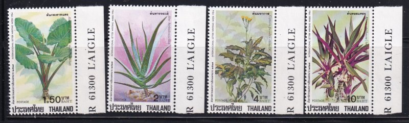 Thailand 1984 Sc 1069-72 Medicinal Harbs MNH marginal