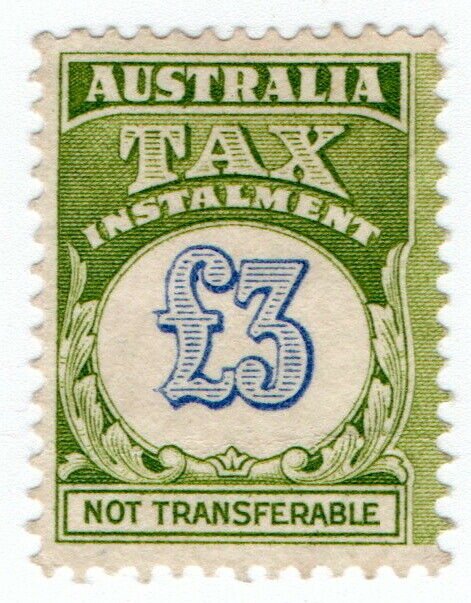 (I.B) Australia Revenue : Tax Instalment £3