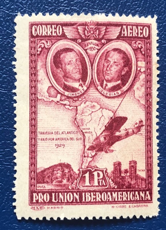 SPAIN scott# C52-C53-C54-C55a Spanish-American Exhibition 1930 MLH