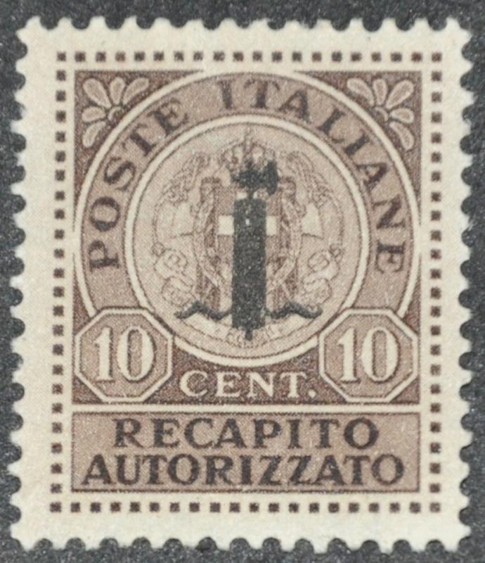 Italian Social Republic Scott #EY1  UNUSED