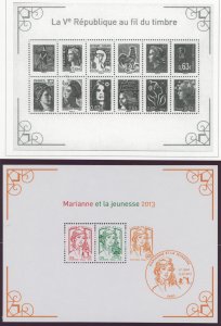 France #4437a Mint (NH) Souvenir Sheet