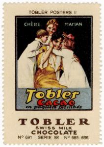 (I.B) Cinderella Collection : Tobler Chocolate Series 58 (Chere Maman)