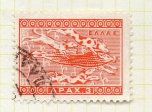 Greece 1955 Early Issue Fine Used 3D. NW-130496