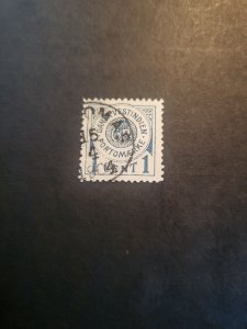 Stamps Danish West Indies  J1 used