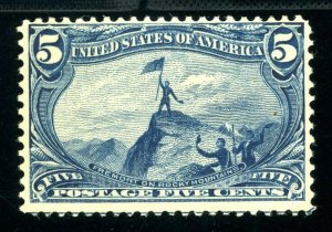 USAstamps Unused VF US 1898 Trans-Mississippi Scott 288 OG MNH