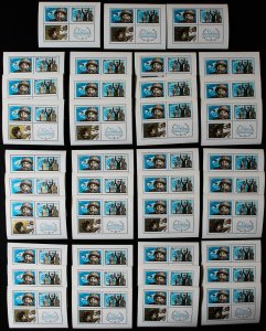 Russia Stamps # 4092 MNH XF Lot of 40x Souvenir Sheet cosmonaut Scott Value $120