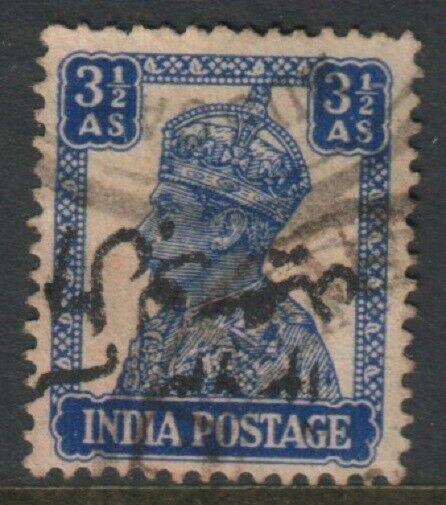 MUSCAT 1944 Al-Busaid opt on India - Forged overprint and cancellation.....15396