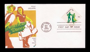 UNITED STATES 1978. FOUR FDC LOT. SCOTT # 1749-52. TOPIC: DANCE