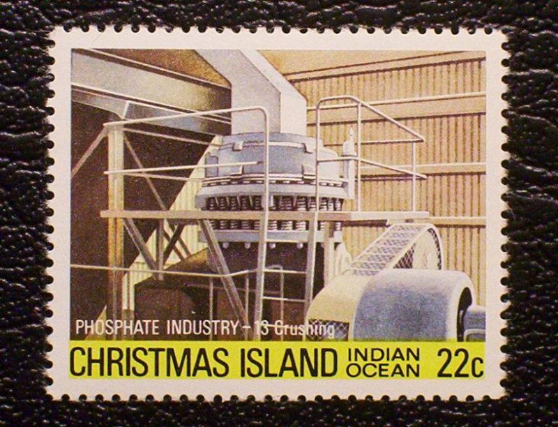 Christmas Island Scott #107 unused