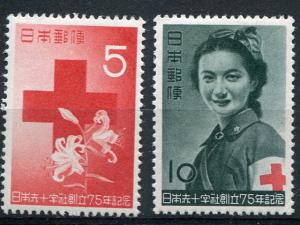 Japan #554-55  Mint VF 