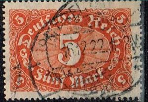 Germany,Sc.#194 used Mark Numeral