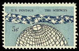 1237 The Sciences F-VF MNH single