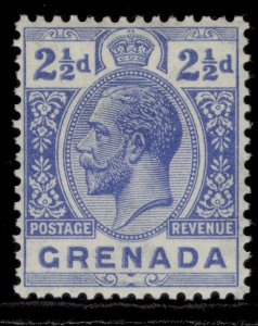 GRENADA GV SG120, 2½d ultramarine, VLH MINT. Cat £12.