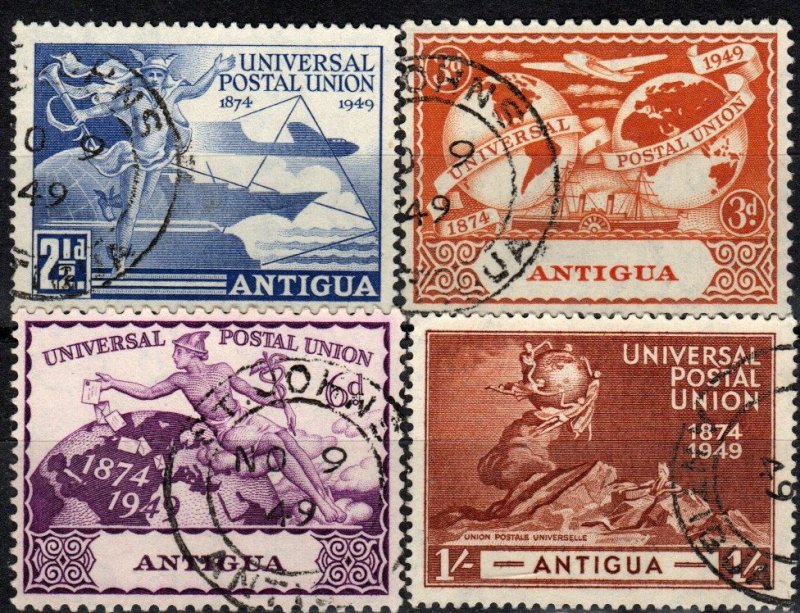 Antigua #100-03  F-VF Used CV $7.70  (X1237)