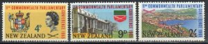 New Zealand Stamp 375-377  - Parliamentary conference