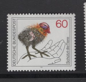 Germany #1355  (1981 Wildlife Protection issue) VFMNH CV $0.95