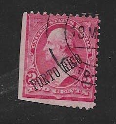 PUERTO RICO STAMP, PORTO RICO VFU,  #OCT ZA8