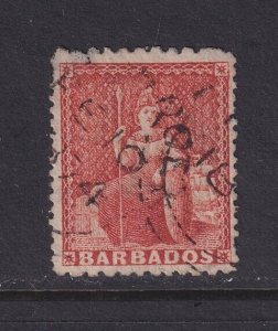 Barbados, Scott 37 (SG 57), used (small corner thin)