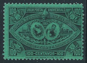 Guatemala, Sc #70, 100c MH
