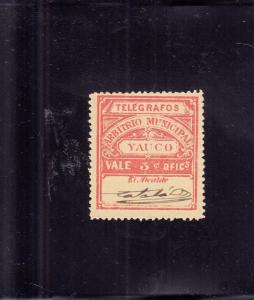 Puerto Rico-Yauco, Sc #76, 3 Cents (24734)