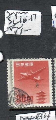 JAPAN AIR MAIL SC C16-17  VFU    1007H