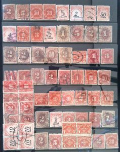 Small Collection Postage Due Lot