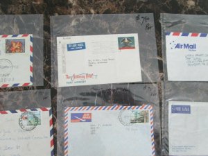 Lot of 6 Covers Postal History Papua New Guinea