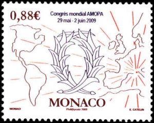 Monaco #2533, Complete Set, 2009, Never Hinged