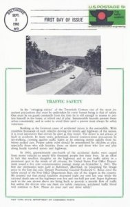 1272 5c TRAFFIC SAFETY - Hammond Card 