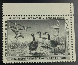 MOMEN: US STAMPS #RW25 DUCK MINT OG NH XF JUMBO LOT #72963*