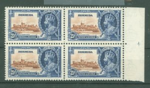 Bermuda #102 Mint (NH) Multiple (King)