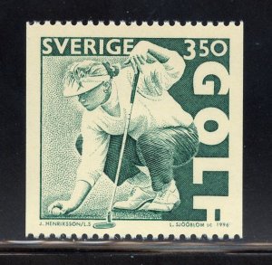 Sweden 2181 MNH, Golf Issue from 1996.