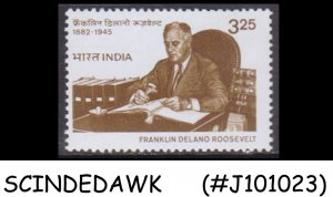 INDIA - 1983 EX PRESIDENT OF US FRANKLIN D. ROOSEVELT - 1V MINT NH