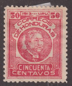 Honduras 160 President Manuel Bonilla 1913