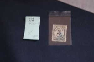 US O49 F/VF blue cncl. (#2864)